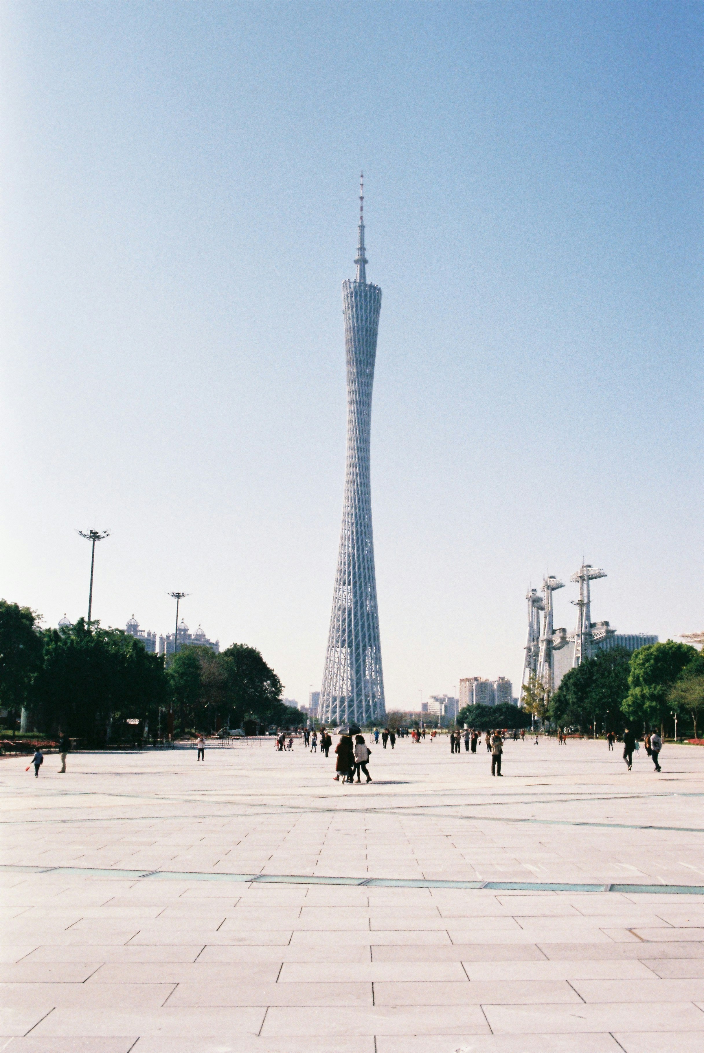 selective focus photography of tower